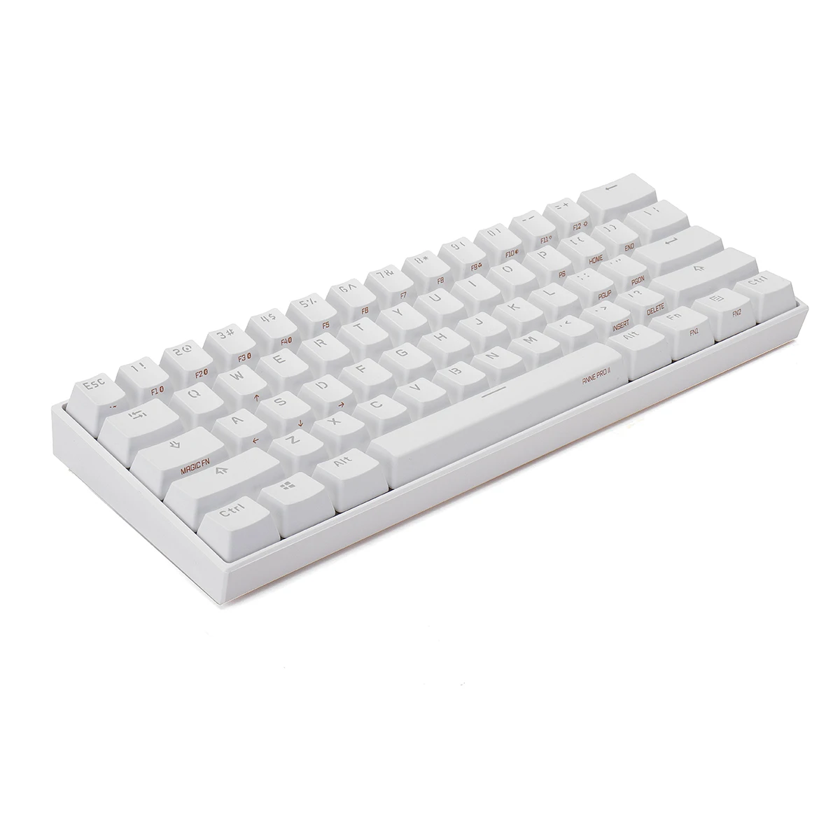 

ANNE Pro2 Mini Portable Wireless bluetooth 60% Mechanical Keyboard Red Blue Brown Switch Gaming Keyboard Detachable Cable hot