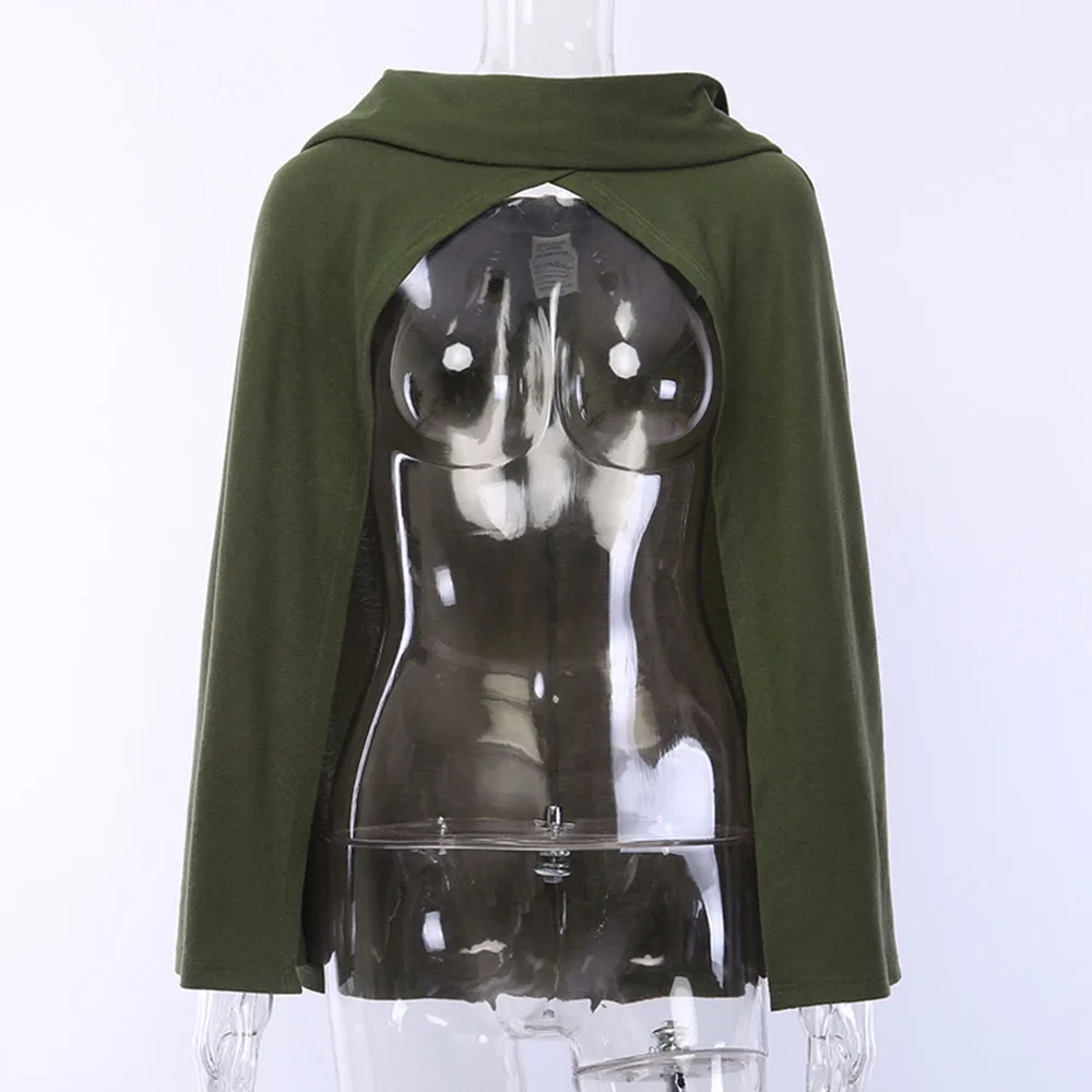 Женские накидки с капюшоном накидка готические ведьмы без рукавов на пуговицах