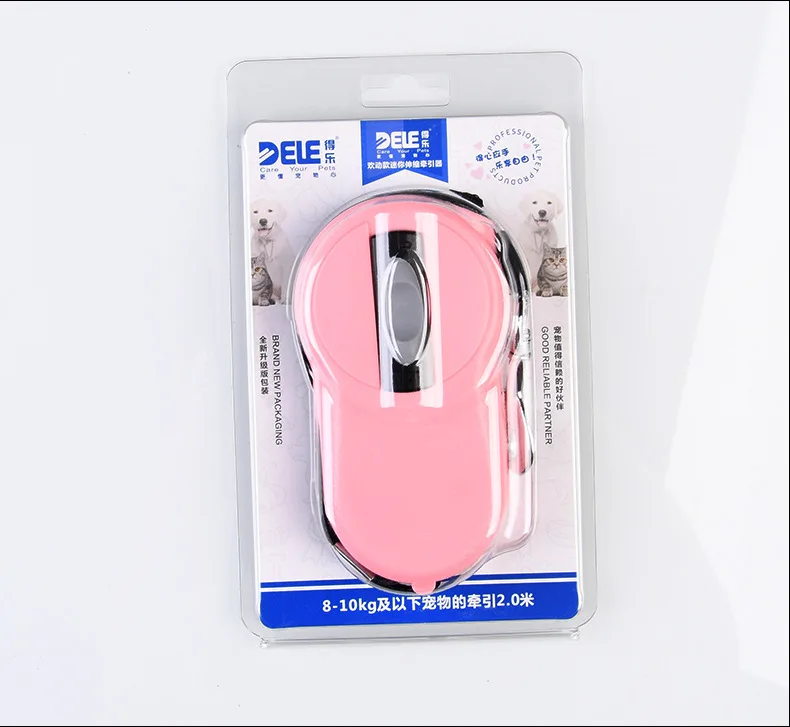 Портативный мини поводок для домашних животных автоматическое телескопическое