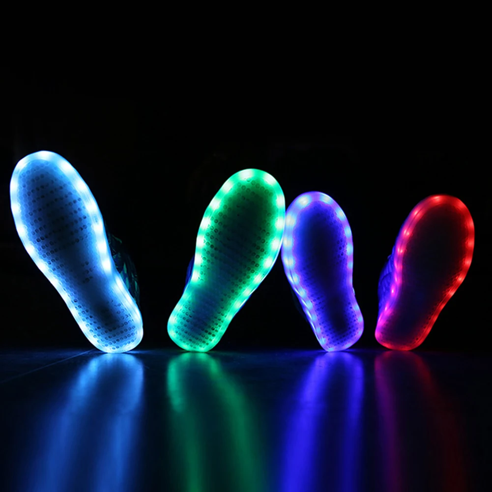 

Popular Men and Women Colorful Light up Shoes Cool Sneakers Led Luminous Shoes