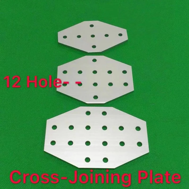 Соединительная пластина с 12 отверстиями крестового типа 2040 3060 4080 4590 угловой