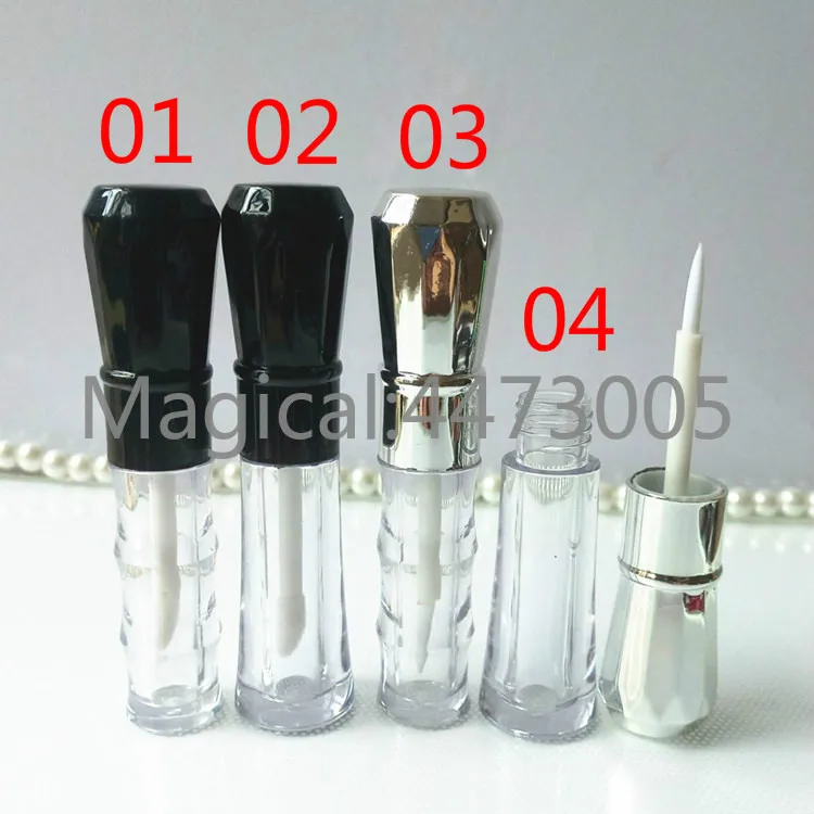 

50pcs/lot 2ml Empty lipgloss Containers Clear Lip Gloss Tube Bottle Eyeliner Eyelash Oil Container Mini Lip Balm Split Bottle