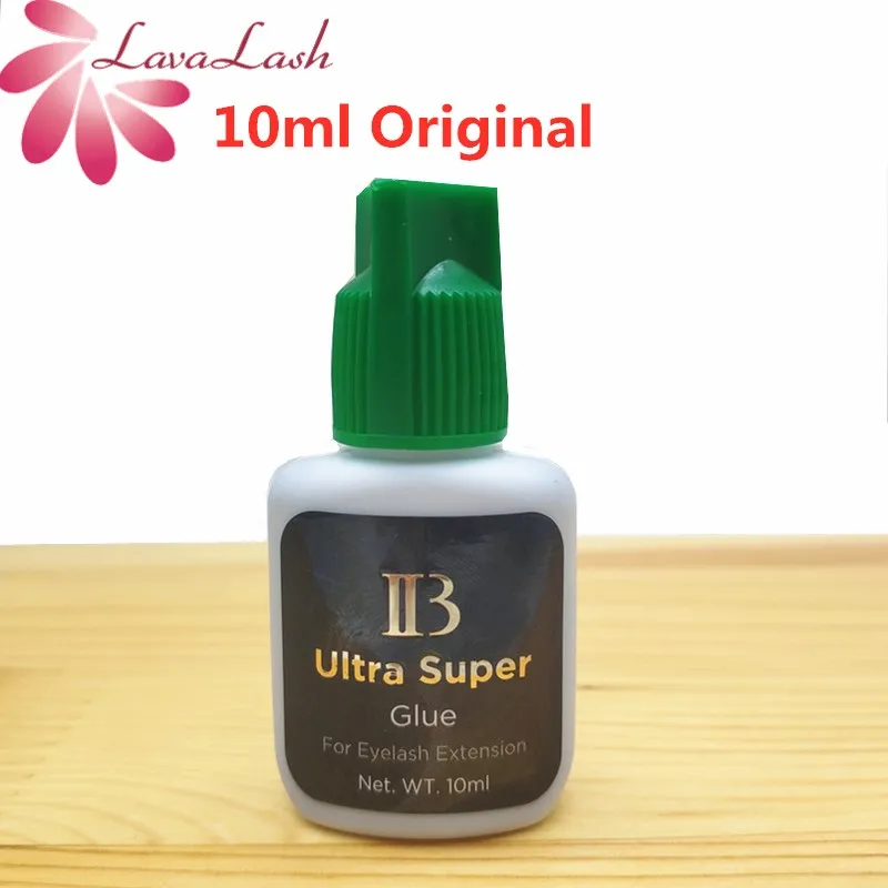 Супер клей для наращивания ресниц 10 мл/бутылка Корея IB супер быстрая сушка Черные