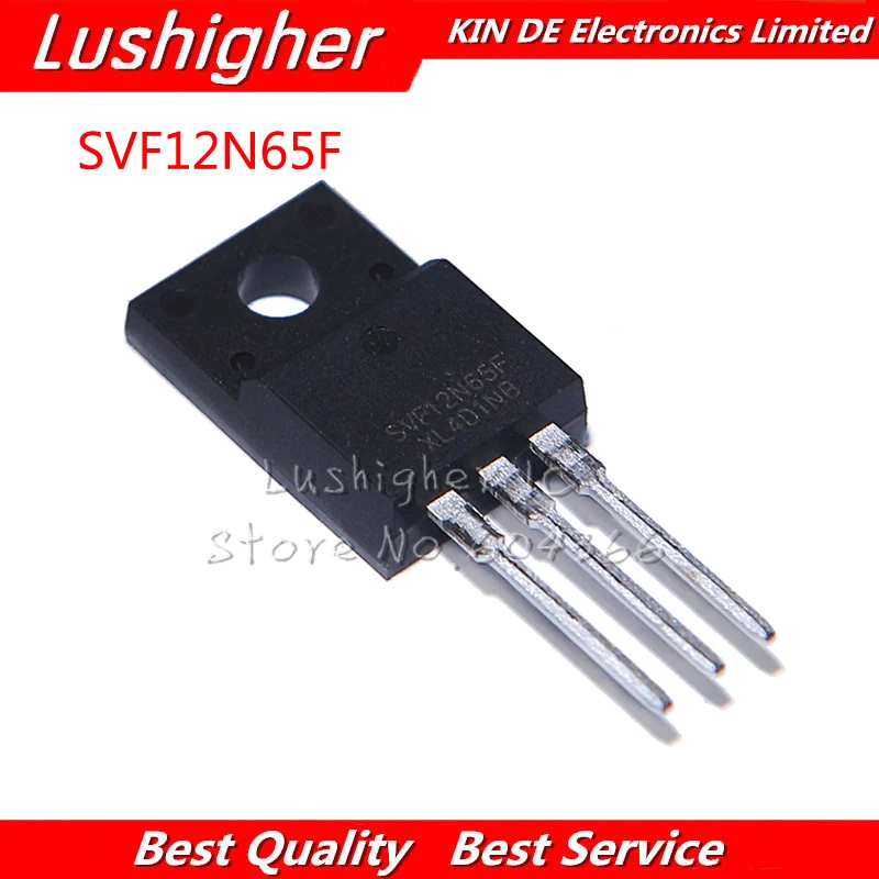 5 шт. SVF12N65F TO220F SVF12N65 12N65 12A 650V TO 220F|Интегральные схемы| |