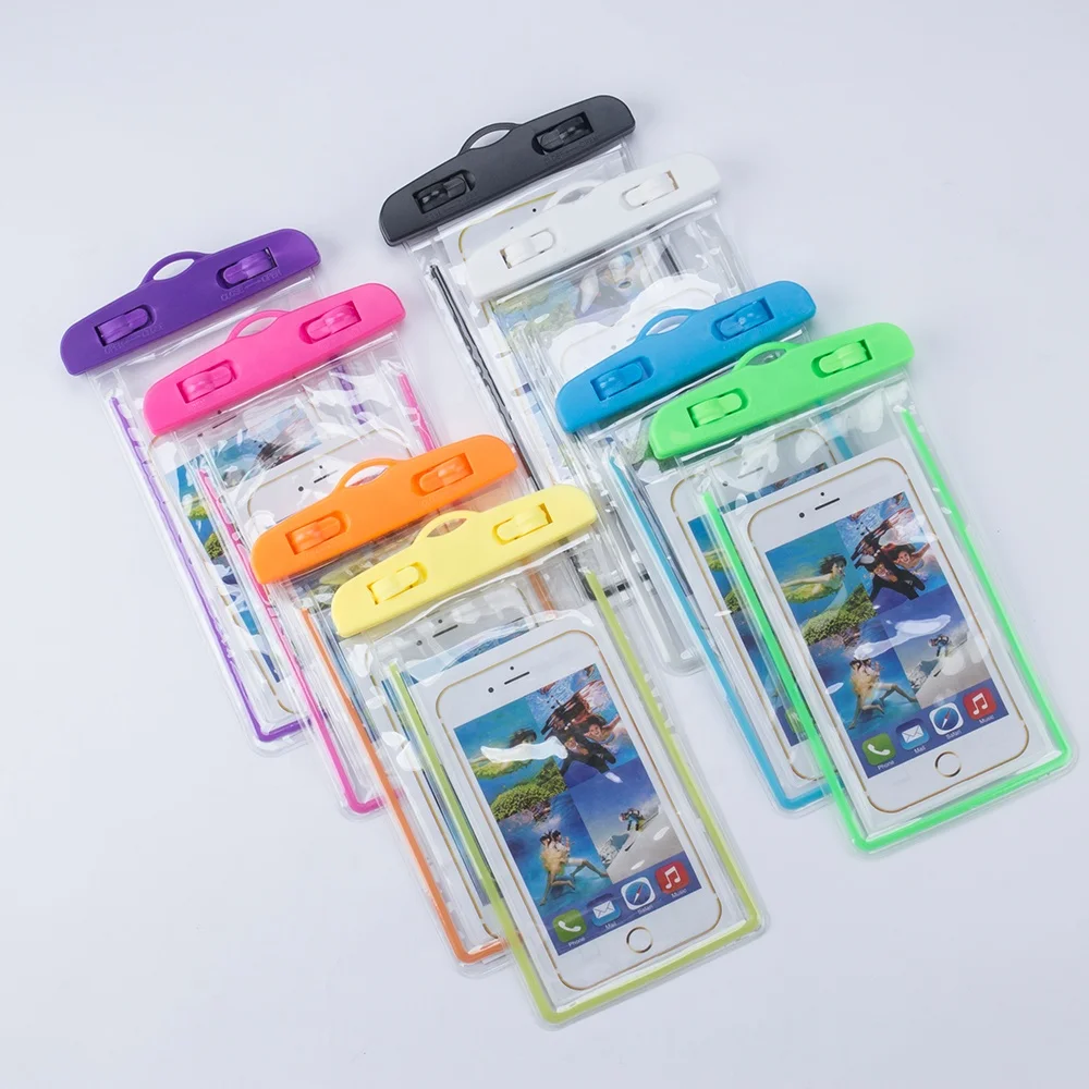 

Wholesale Factory Universal pvc waterproof smartphone bag water proof phone case