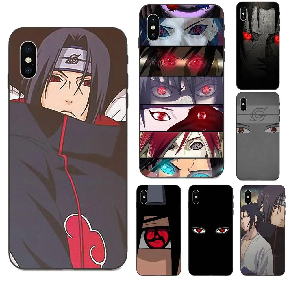 Наруто Uchiha Itachi Sharingan Eye для Huawei nova 2 2S 3i 4 4e 5i Y3 Y5 II Y6 Y7 Y9 Lite Plus Prime Pro 2017 2018