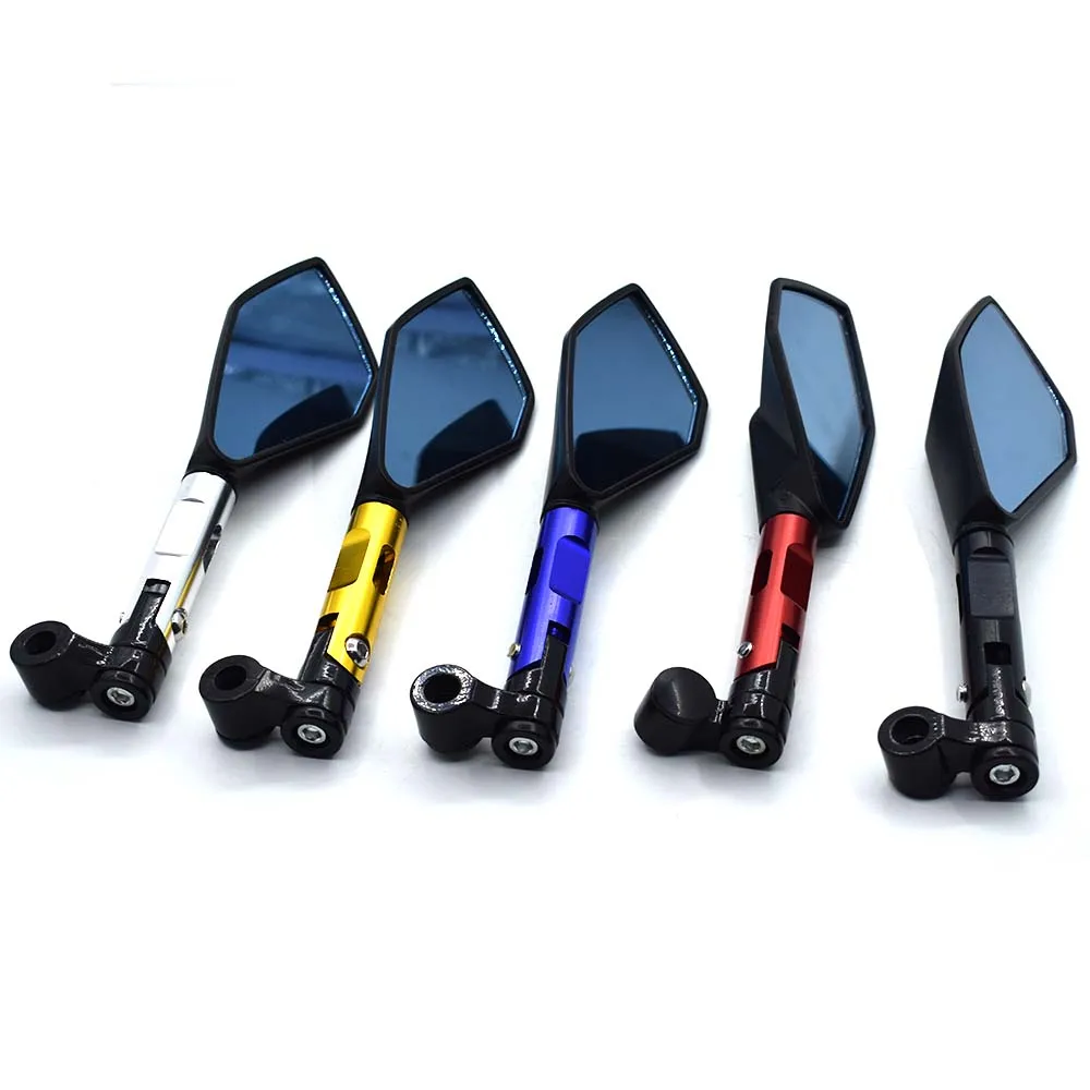 Универсальный ЧПУ Алюминиевый сплав голубое стекло зеркало заднего вида боковое