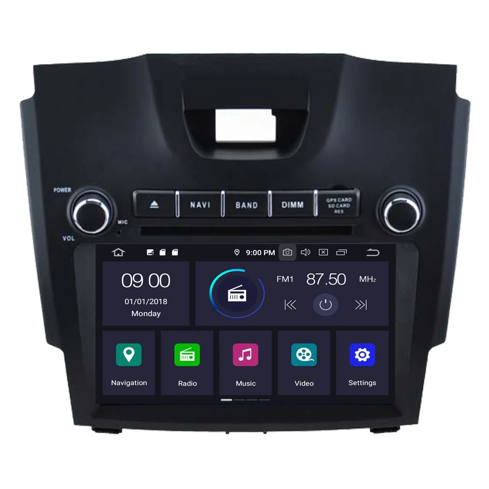 Автомобильный мультимедийный плеер RoverOne для Chevrolet S10 Colorado Trailblazer Isuzu D max Android 10