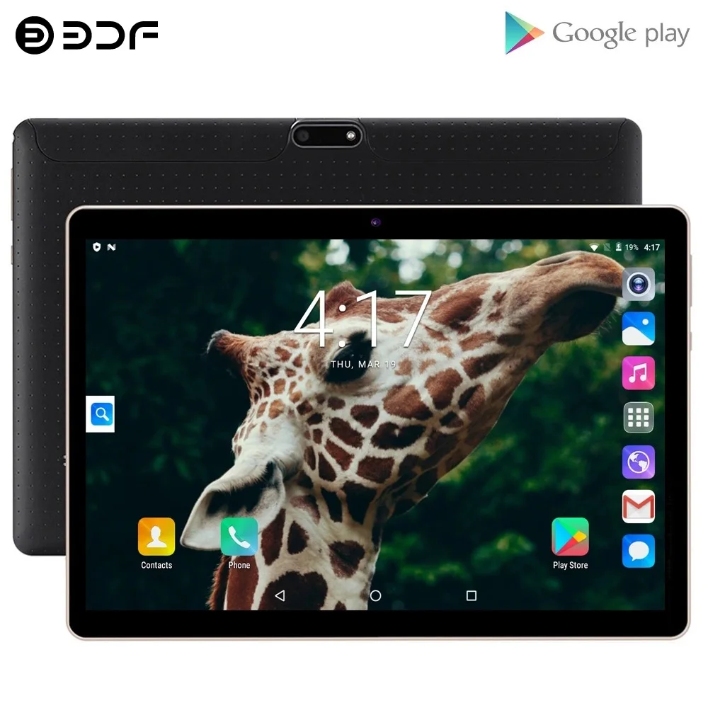New 10.1 Inch Tablet Pc 2GB RAM Android 9.0 Google Market 3G Phone Call Dual SIM WiFi GPS Bluetooth 1280x800 IPS Tablets