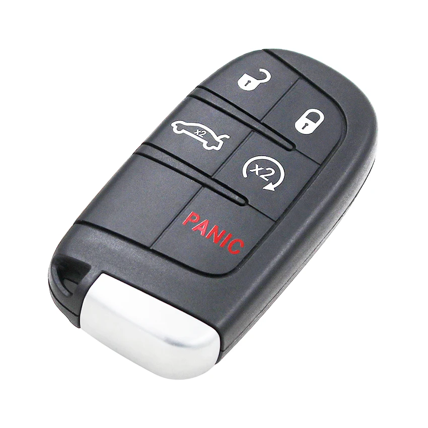 4 + 1 кнопка Φ 433 МГц для Fiat 500 500L 500X Jeep Compass Renegade дистанционный смарт ключ-брелок id46 |