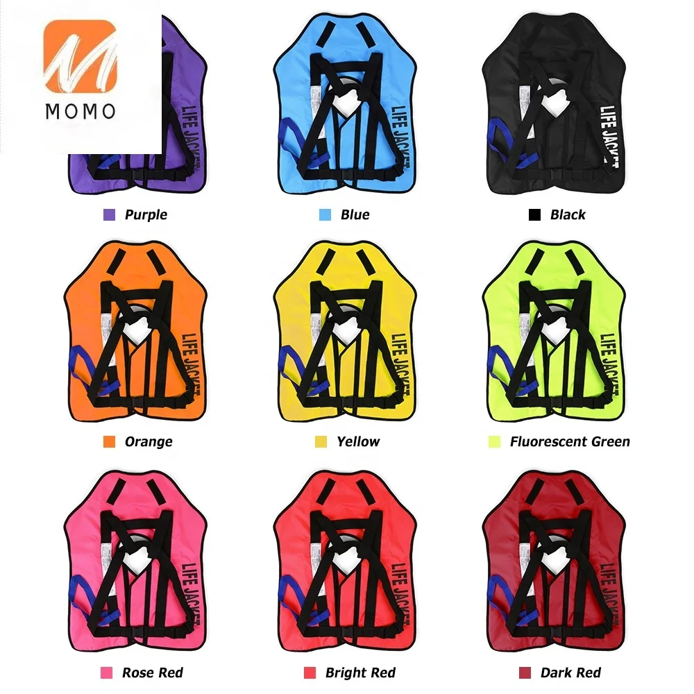 

Manual inflatable life vest lightweight and durable perfect for kayaking swimming boating and other water sports