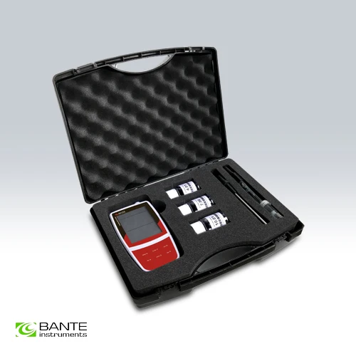 Портативный измеритель температуры pH 3 точки CAL ATC USB сохранение данных разъем BNC