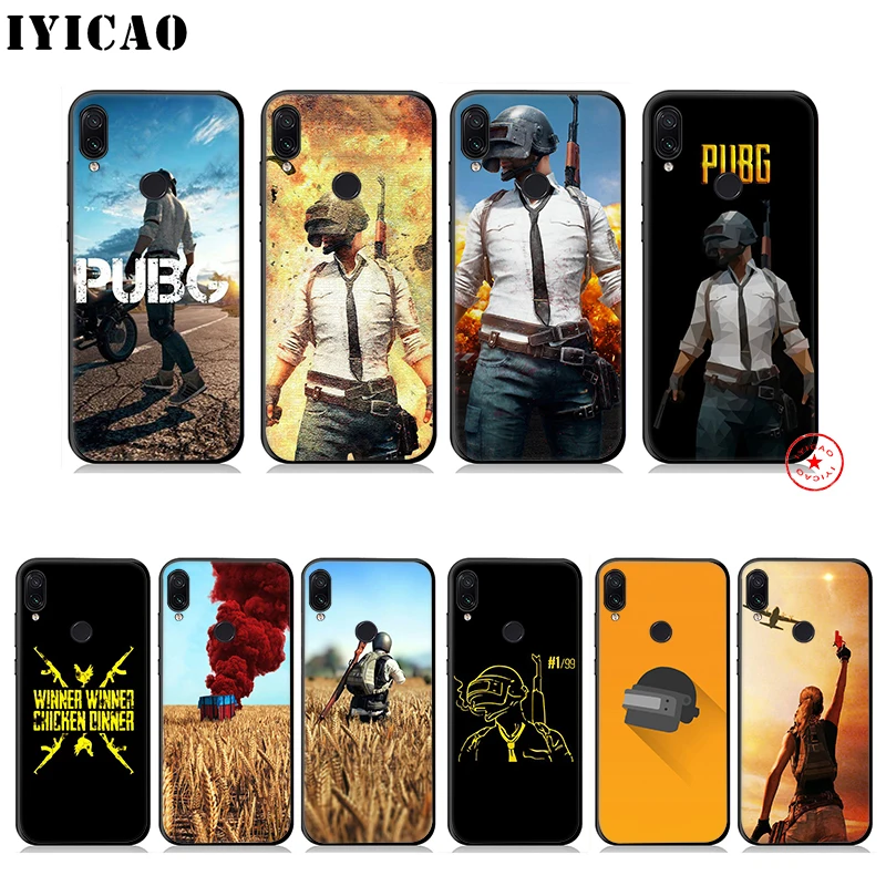 IYICAO PUBG игровой арт мягкий чехол для Xiaomi Redmi Note 8 7 6 5 Pro 5A 4X задняя силиконовая |