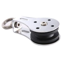 300kg bearing pulley lifting quiet wheel gym u grooved heavy duty pulley wheel for workout equipment cable machine