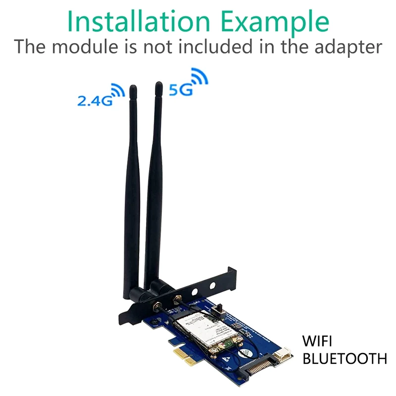Мини PCI-E беспроводная сетевая карта адаптер PCI Express для 1x с слотом sim-карты WiFi и