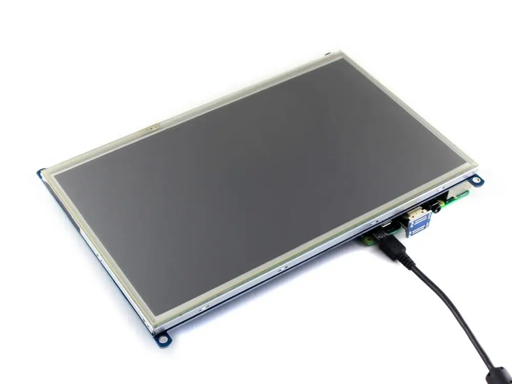 Waveshare 10 1 дюймовый HDMI ЖК монитор резистивный сенсорный экран 1024*600 разрешение