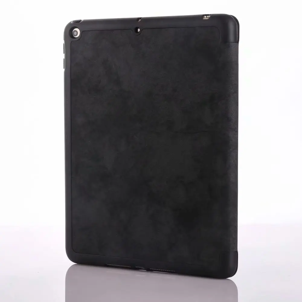 Для iPad 9,7 дюймов Pro 9,7 чехол с карандашом держатель трехстворчатая подставка задняя крышка для iPad 5 6 Air 1 2 Smart Funda HY006