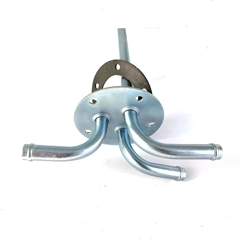 fuel tank into the oil back to three suction pipe diesel engine generating unit |