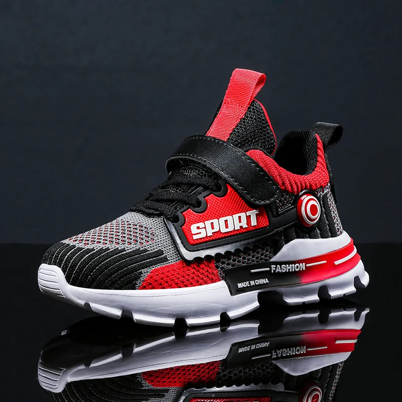 New Kid Shoes Casual Running Shoes Children Comfortable Mesh Sports Shoes Soft Bottom Anti-slippery Sneakers for Boys Size 28-39