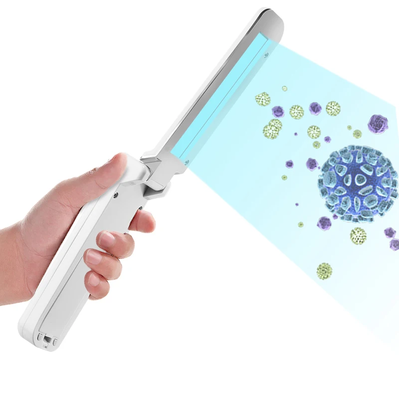 Портативная дезинфекционная лампа UVC 2 Вт УФ-лампа для стерилизации складные