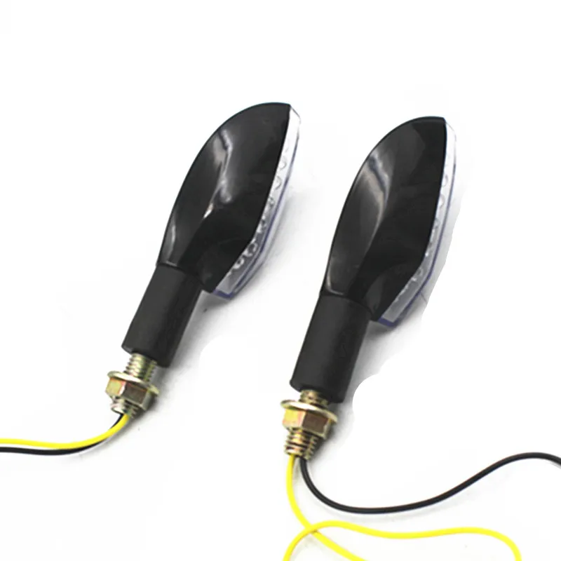 Мотоцикл велосипед 8 мм 12v светодиодные фонари указателя поворота сшитый на заказ