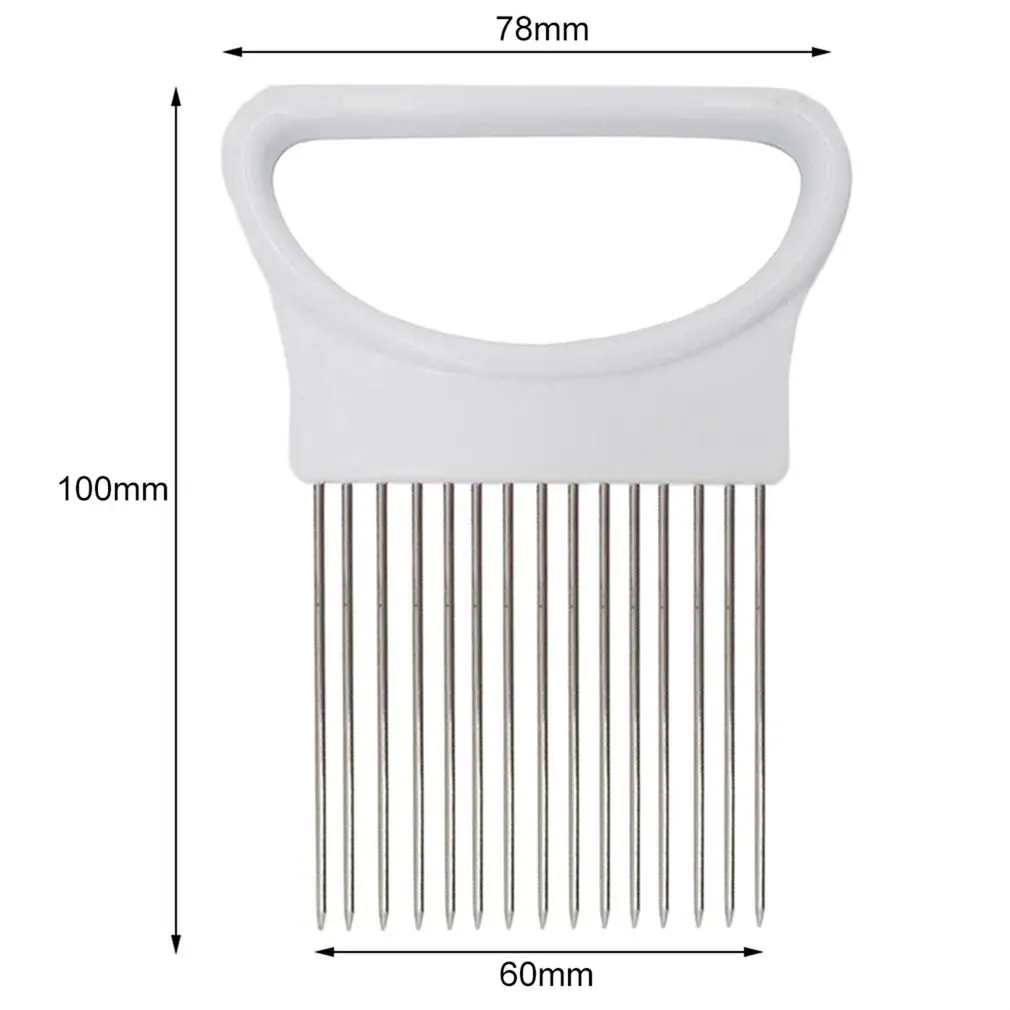 

Convenient Kitchen Cooking Tool Onion Tomato Vegetable Slicer Cutting Aid Guide Holder Fruit Slicing Cutter Gadget