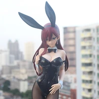 47cm anime fairy tail erza scarlet bunny girl pvc action figure toy erza collection model doll