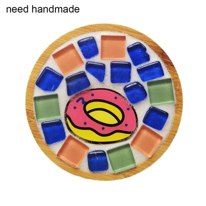 

Mosaic Coaster Diy Handmade Material Package Creative Decoration Kindergarten Children's Toys