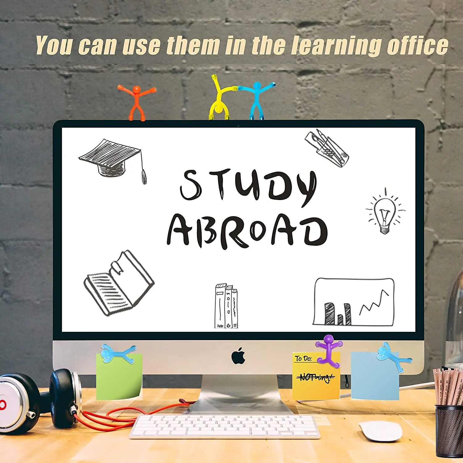 

Qman Magnets Refridge Magnets Magnetic Man 7*7*1cm Soft Rubber Man Office Magnets