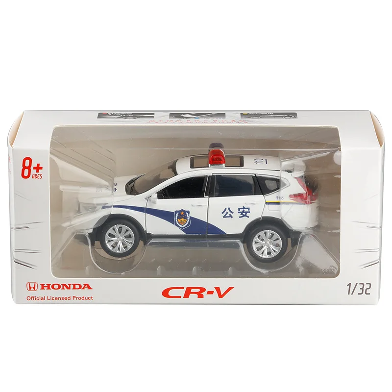 Реалистичная сирена в масштабе 1:32 Honda CRV полицейский автомобиль живой голос 6