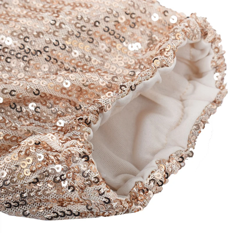 

Spring and Autumn Fashion Solid Color Women's Sexy Slim Lantern Sleeve Round Neck Belt Sequin Party Dress Long Skirt Hot Sale