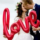 Воздушный шар из алюминиевой фольги с надписью Siamese LOVE, 1 шт., Джейн, романтическое украшение для Дня Святого Валентина, дня рождения, свадьбы, годовщины