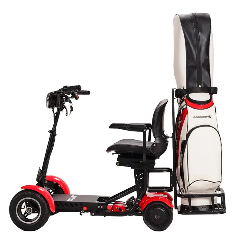 10 '' Electric Scooter For Disabled/Elderly Electric Scooters 500W Red/White/Blue Folding Electric Skateboard Golf Cart/Armrest