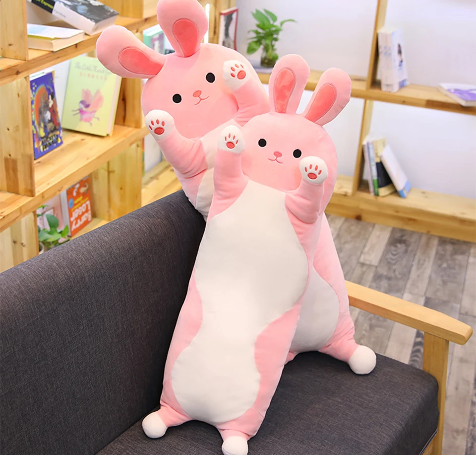 Плюшевая кукла-кролик подушка для сна подарок отправки девушек подушки Almofada