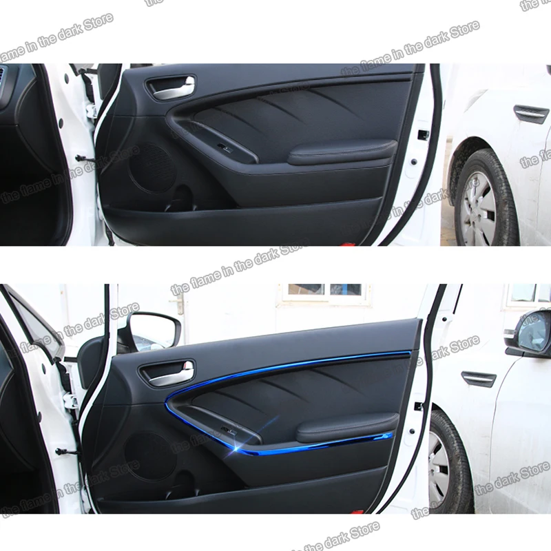 Lsrtw2017 Декорации для внутренней двери автомобиля Kia K3 Cerato 2012 2013 2014 2015 2016 2017 2018