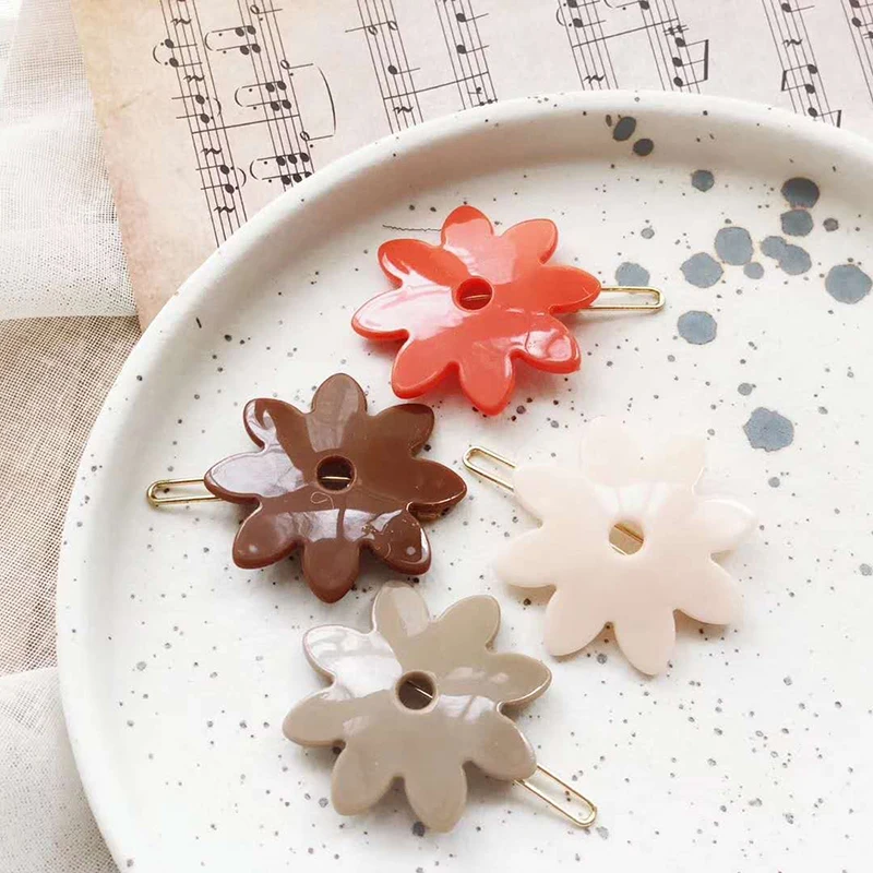 

13 COLORS fashion baby headdress hair decorations cute fancy flower candy color hair clips for women kids girls