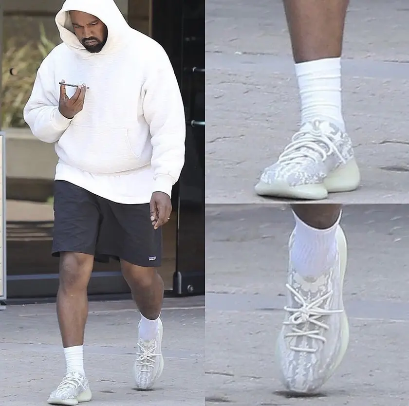 Новинка; мужская повседневная обувь Kanye West; Дизайнерские мужские дышащие кроссовки из сетчатого материала; нескользящие эластичные кроссовки для бега в тренажерном зале; 350