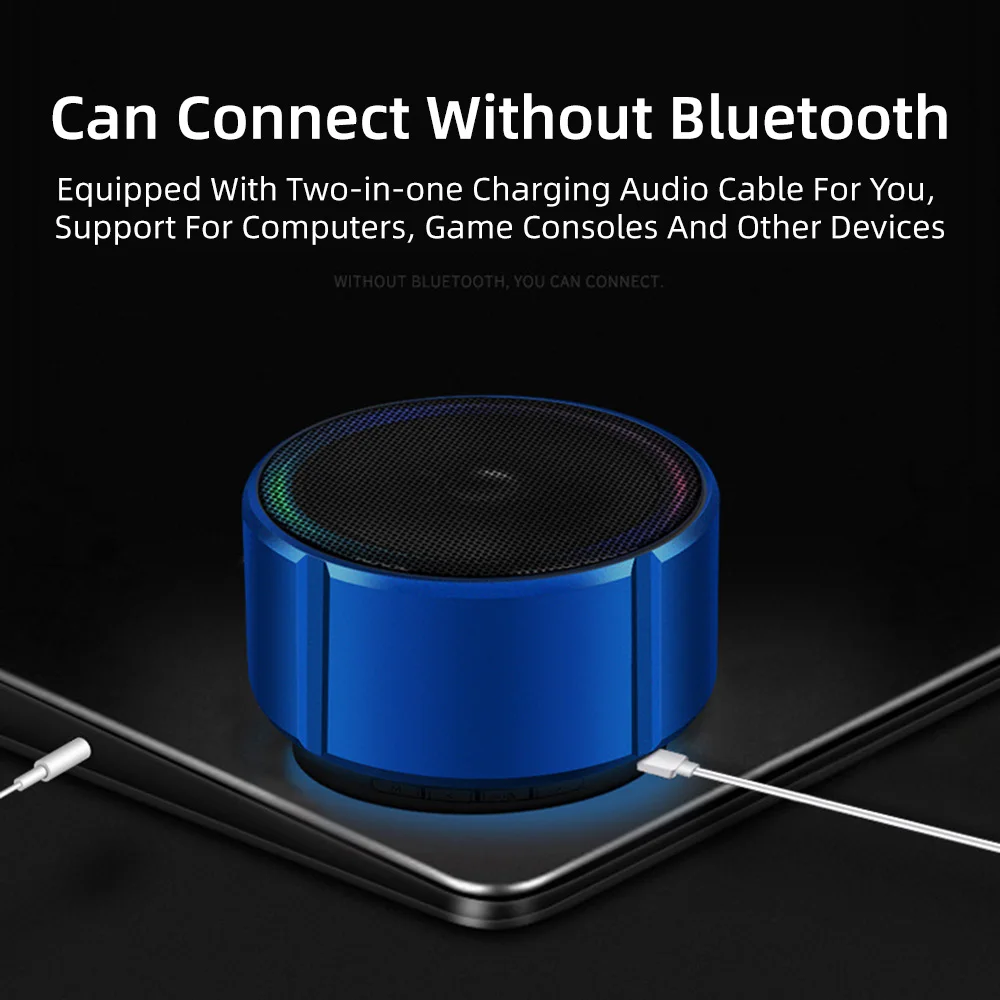 Bluetooth-Колонка портативная с поддержкой TF-карты и функцией шумоподавления - купить