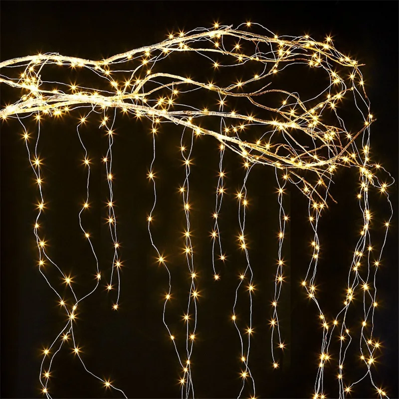 

Remote Controlled USB Power Waterproof String Light Hanging Twinkle Fairy Copper Wire for Christmas Wedding Party Decoration