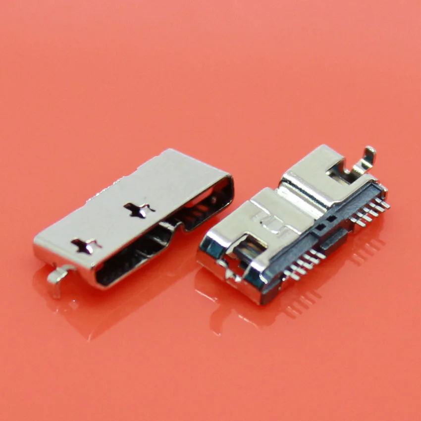 JCD 1 шт./лот Micro USB 3 0 розетка 2DIP SMD Тип 10P мобильный жесткий диск Jack без края