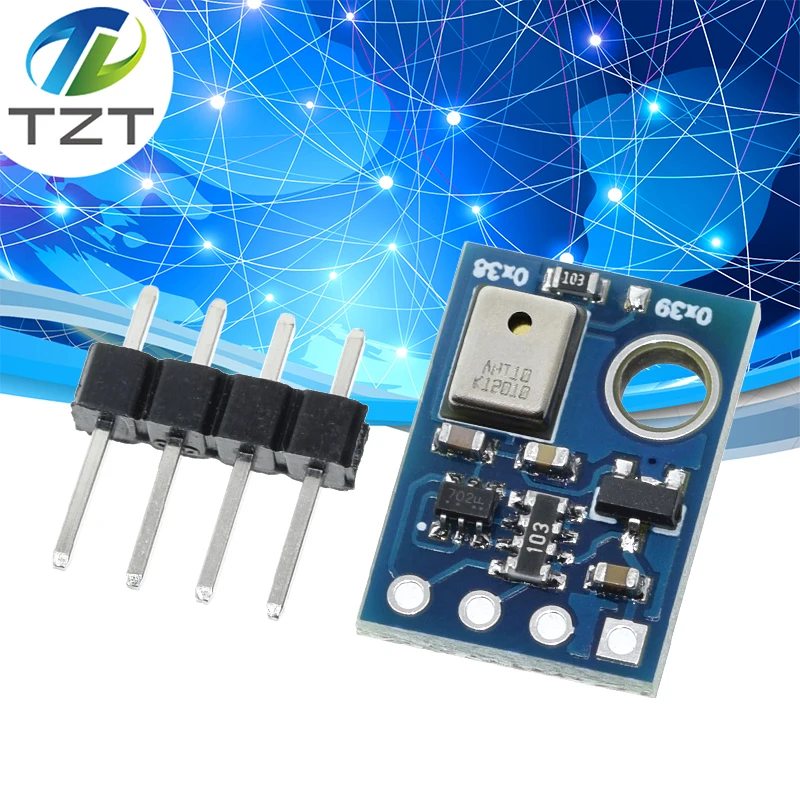 Цифровой датчик температуры и влажности AHT10 высокоточный измерительный модуль I2C