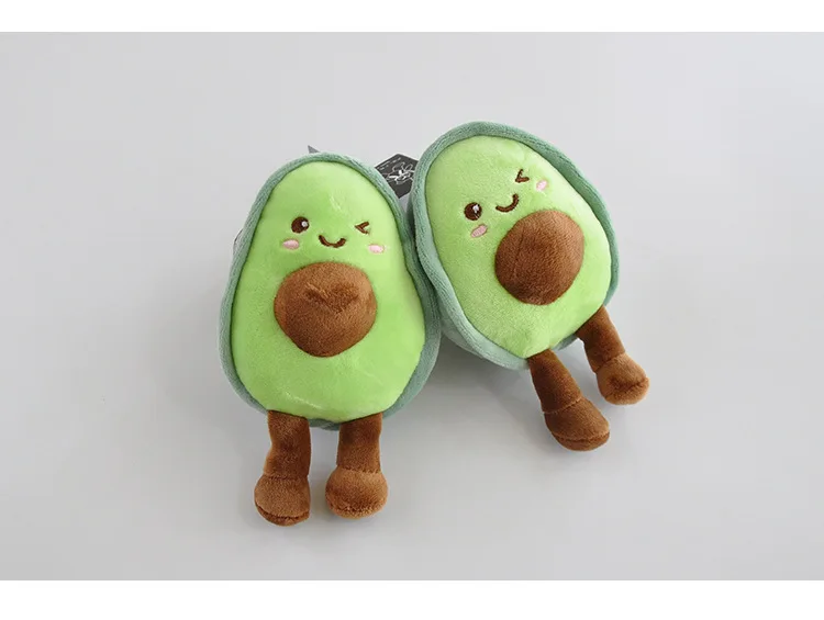 Горячие авокадо плюшевые игрушки каваи милые фрукты мультфильм Lucky Doll мини подвесные игрушки подарки на день рождения
