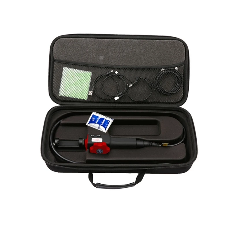 

Steering Industrial Endoscope Pipeline Inspection Adjustable for Hard-to-reach Area Detection 180 Rotating Angle 6 LEDs