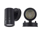 Круглый светодиодный уличный светильник SMD 5 Вт, настенное бра наружные настенные лампы, современный настенный светодиодный светильник