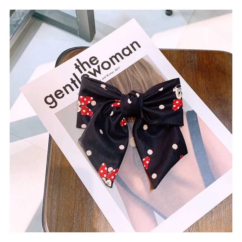 Disney с Микки-Маусом для девочек рисунком Микки Мауса заколка волос героем