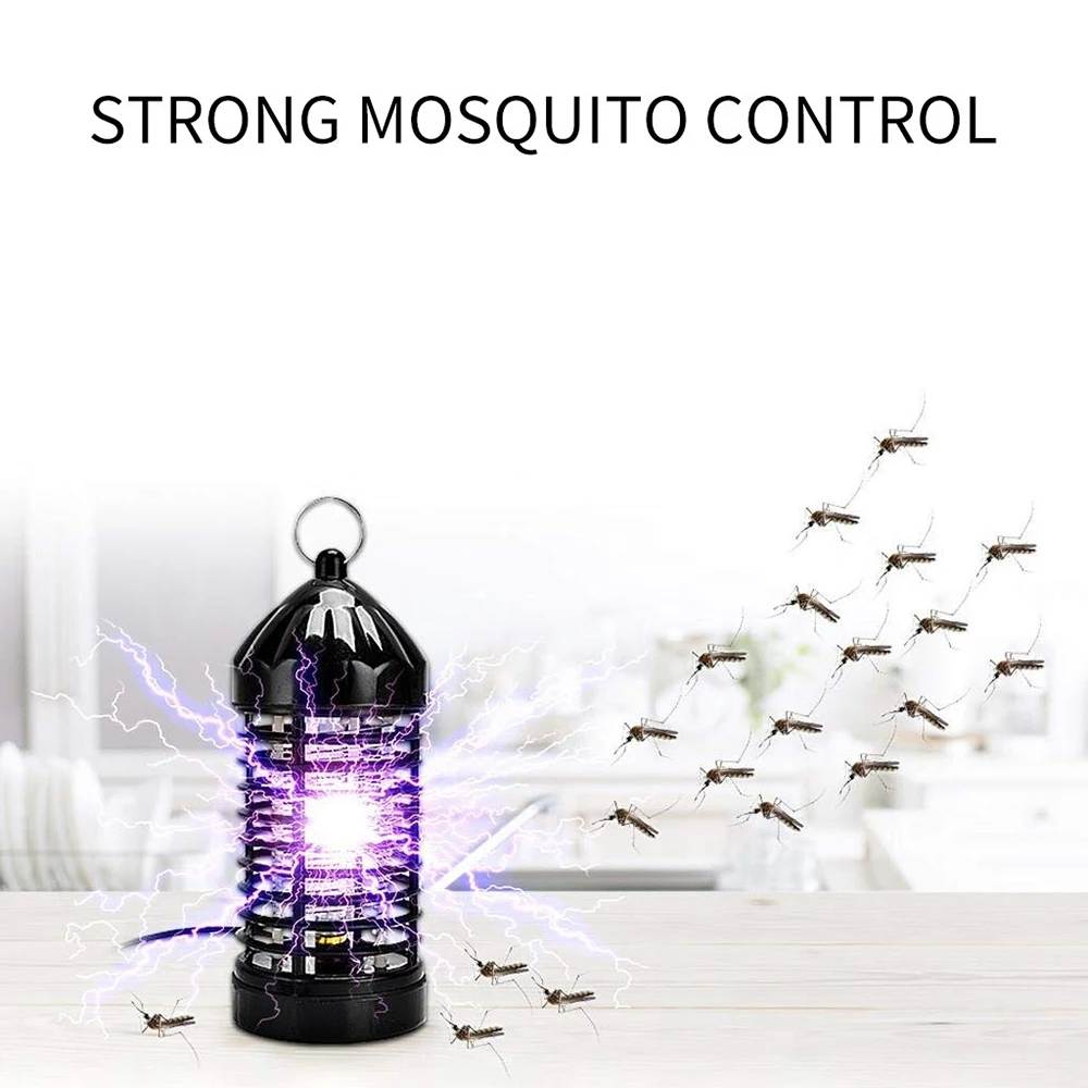 Creative Electric UV Mosquito Killer Lamp Fly Bug Repellent LED Anti Light Pest Control Insect Repeller For Home | Лампы и освещение