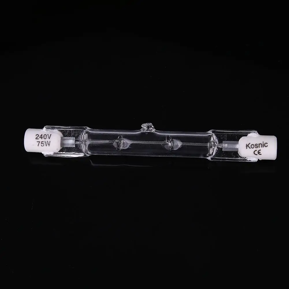 

75W Halogen Light Iodine Tungsten Lamp Bulb Lighting Fixture Home Durable