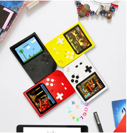 Новая портативная игровая консоль 3,0 дюйма, встроенная Классическая игровая консоль 2000, мини-консоль для GBA, поддержка загрузки и хранения 8 Гб игровой консоли