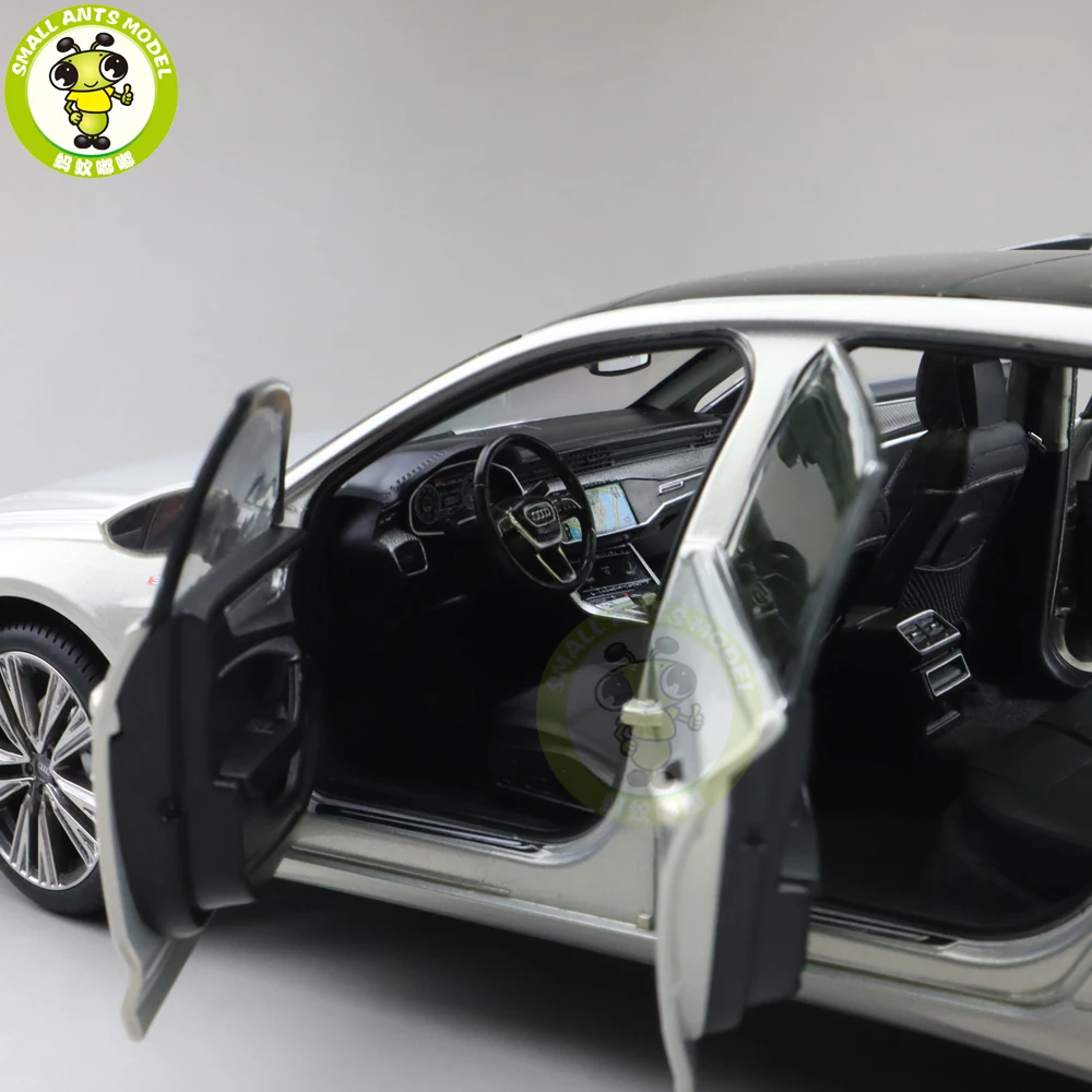 1/18 все новые Audi A6 A6L литая модель автомобиля игрушки для мальчиков и девочек Коллекция подарков