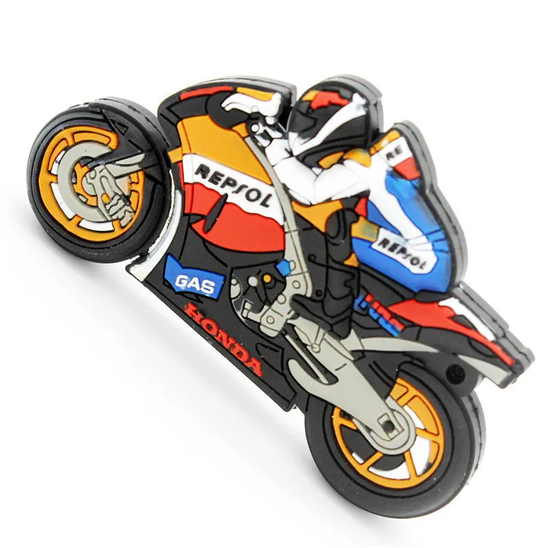 

Motorcycle racing car cute usb flash drive gift 8g game funny gadget custom cartoon creative usb flash drive photostick pokemon